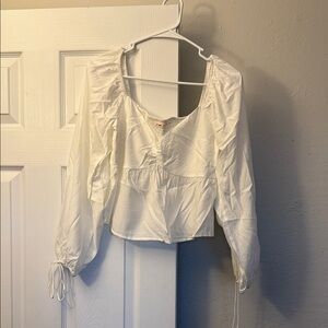 Elegant White Women's Top